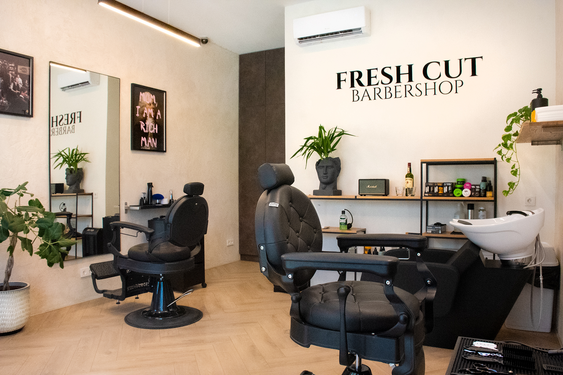 Fresh Cut Barbershop interjeras